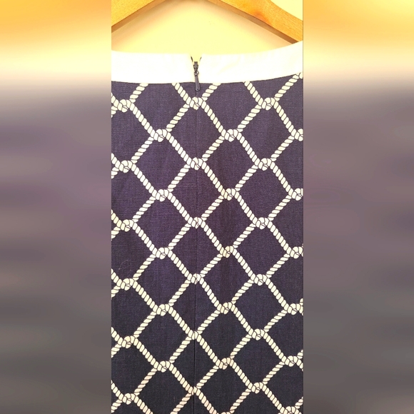 Brooks Brothers Nautical Print Sleeveless Dress - Picture 3 of 7